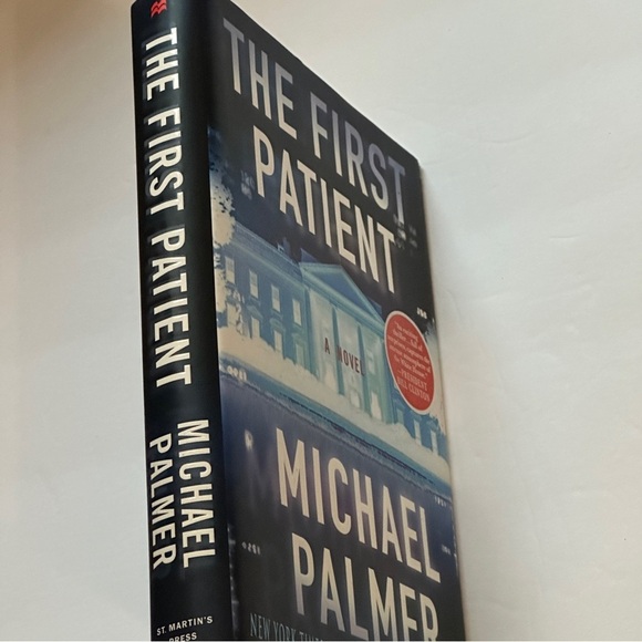 The First Patient by Michael Palmer | Medical Fiction | Hardcover Book - Picture 3 of 8